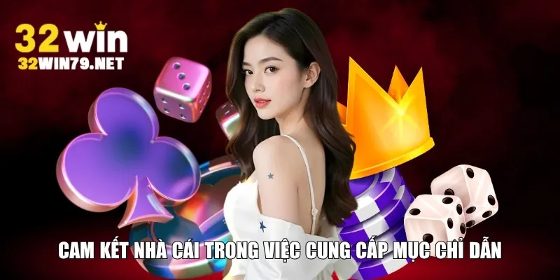 Cam kết nhà cái trong việc cung cấp mục chỉ dẫn